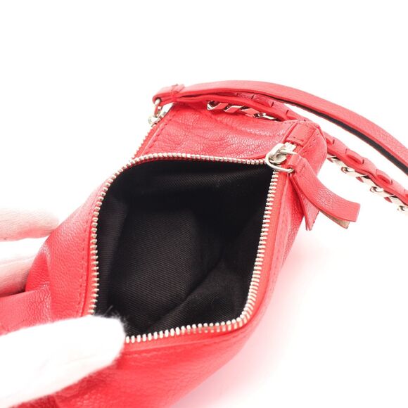 Givenchy Pandora Clutch bag Leather Red Authentic - Picture 4 of 7